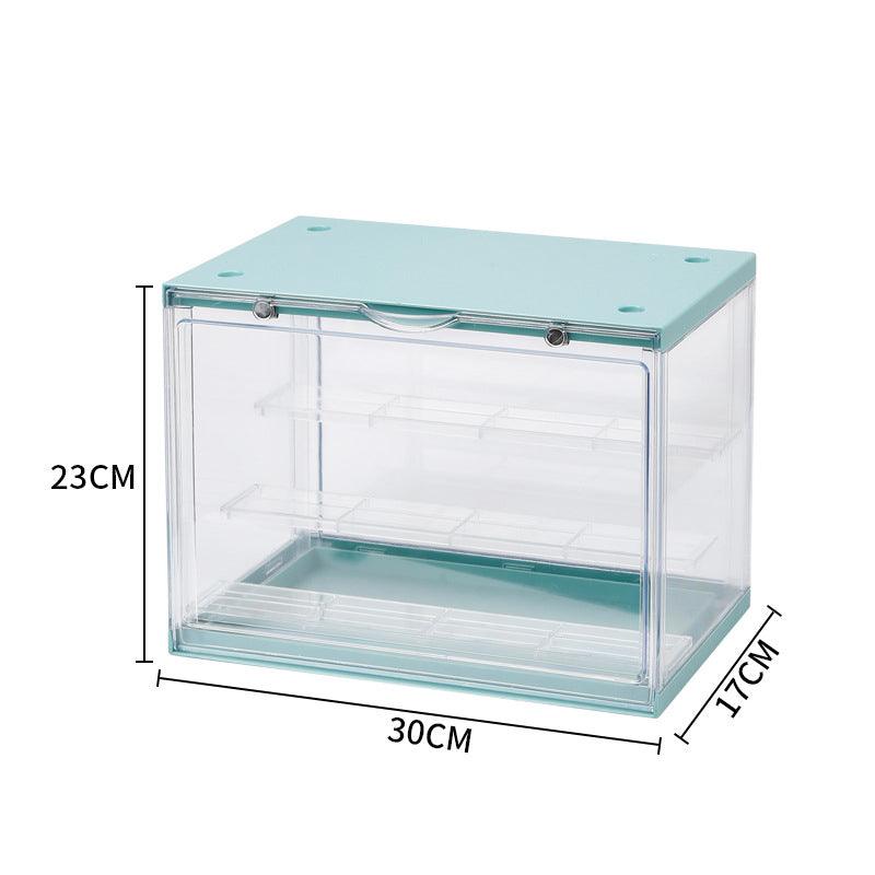 Acrylic Garage Kit Storage Box - Box Shelf Organizer Display