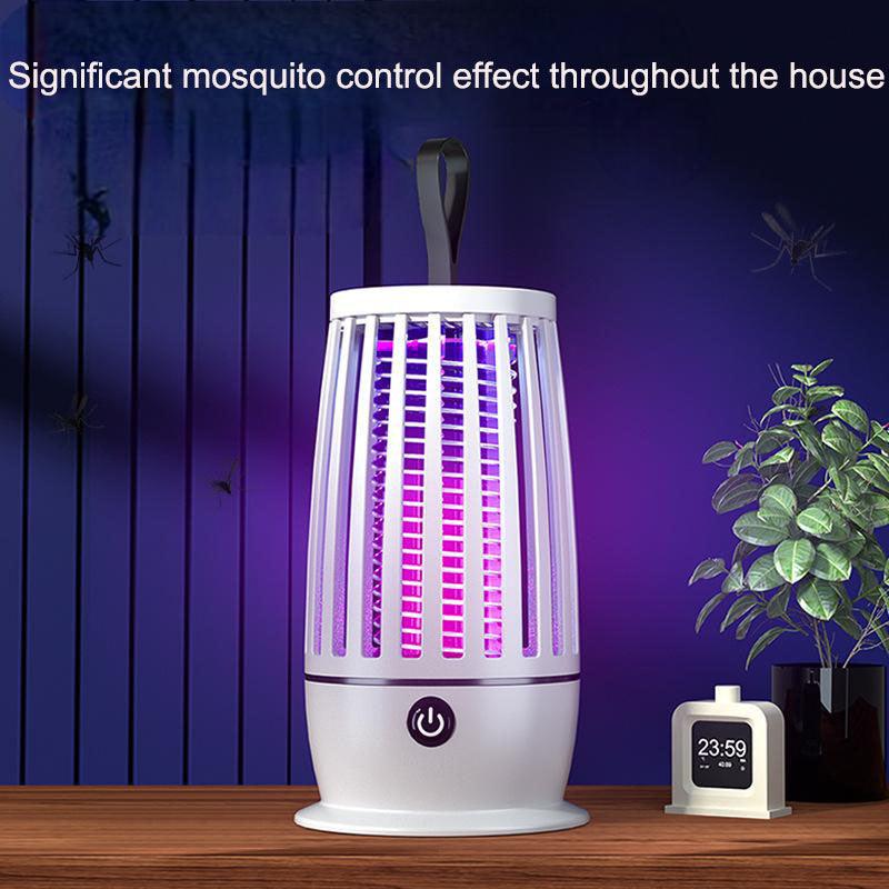 Repelente de mosquitos portátil con luz LED