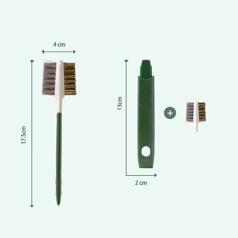 Détartrage de poêle avec brosse en acier