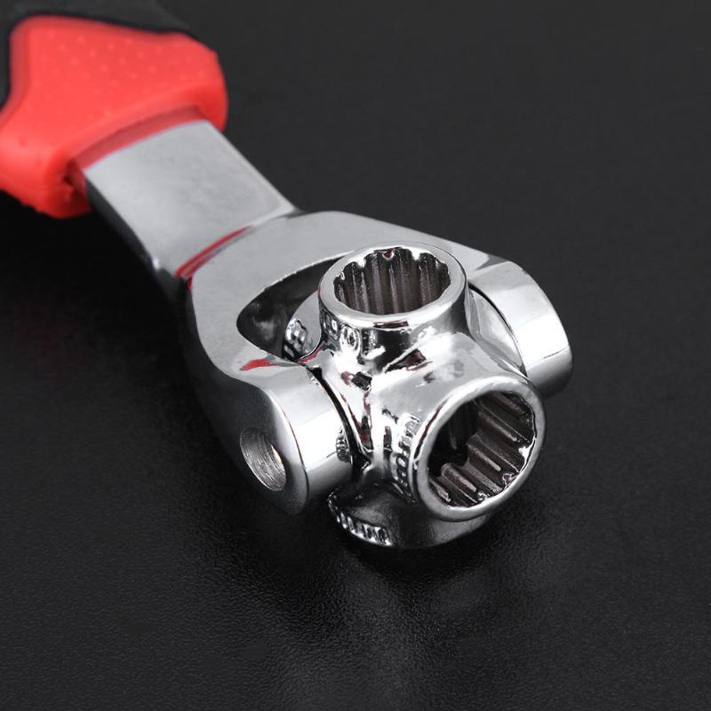 Llave Tiger Wrench 48 en 1 roja