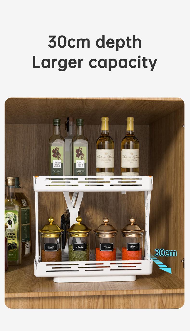 Rotating Spice Rack Organizer