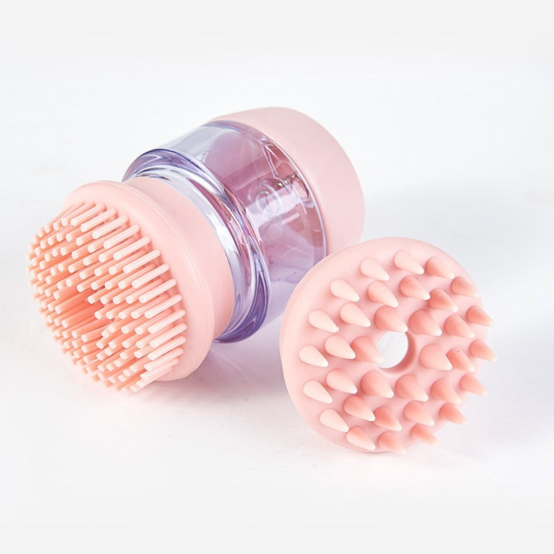 Brosse de bain en silicone pour animaux de compagnie