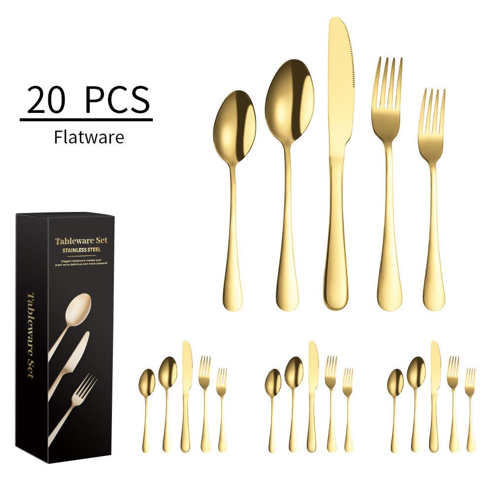 20-piece set: knife, fork, spoon