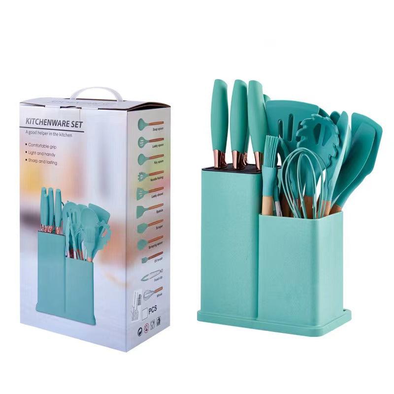 19-Piece Silicone Set, Non-Stick