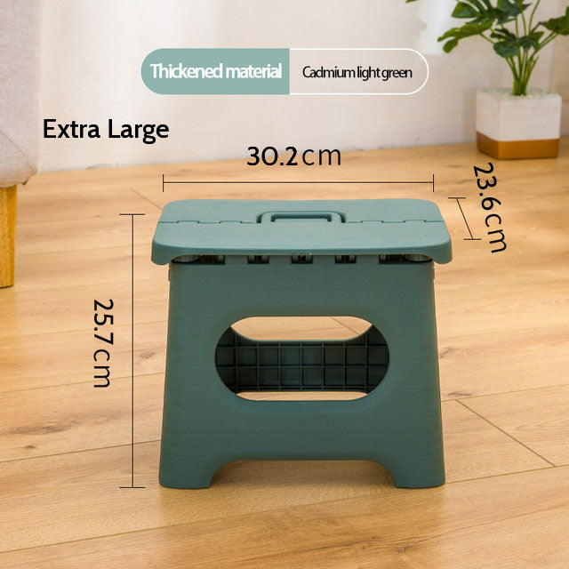 Train Maza Folding Stool: Portable, plastic, for home, subway, outdoor use