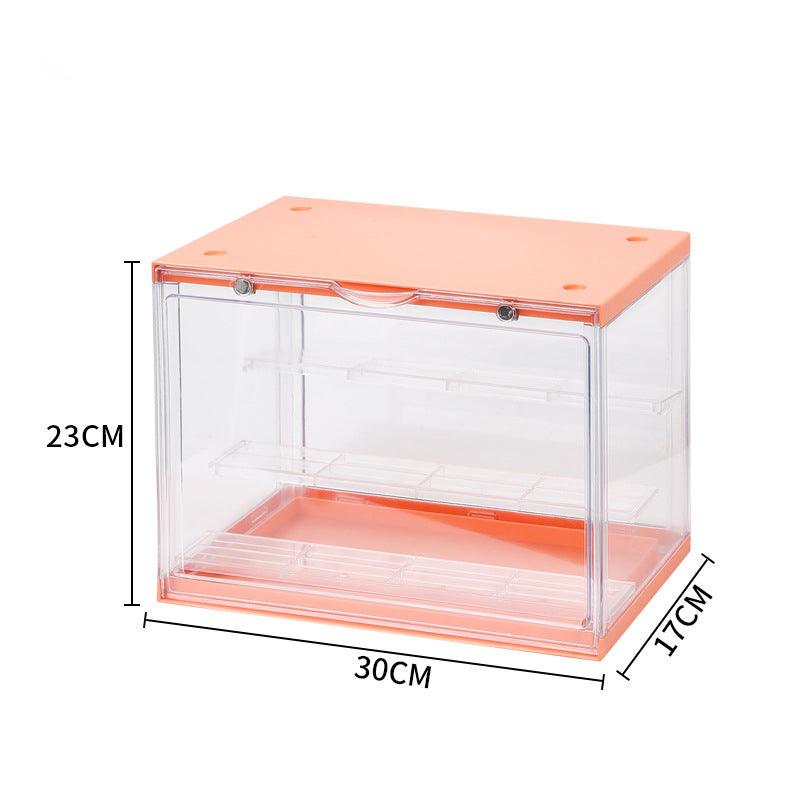 Acrylic Garage Kit Storage Box - Box Shelf Organizer Display