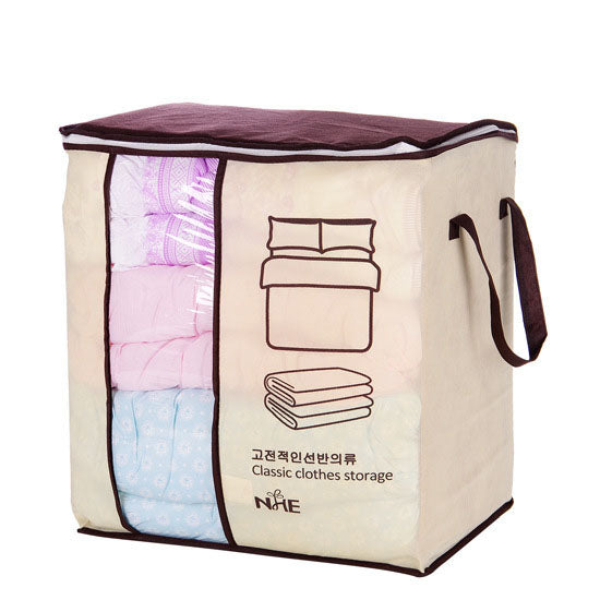 Sac de rangement pour couette non tissé de style coréen – Portable et durable