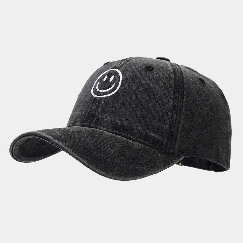 Cute unisex smiley cap