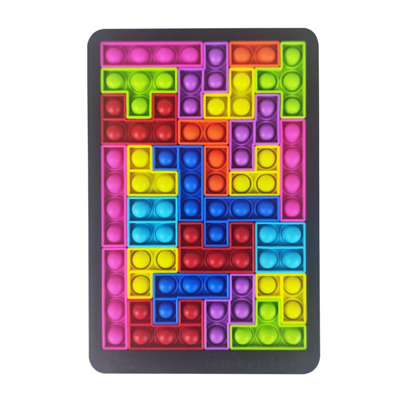 Puzzles à bulles Tetris pour enfants