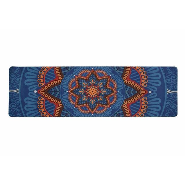 Tapis de yoga antidérapant en daim de 5 mm