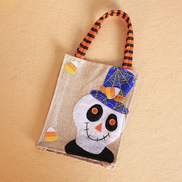 Halloween bag: pumpkin ghost