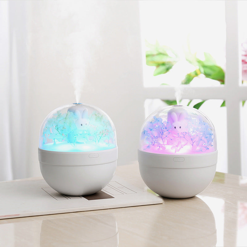 Minihumidificador USB de conejo