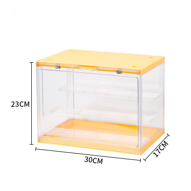 Acrylic Garage Kit Storage Box - Box Shelf Organizer Display