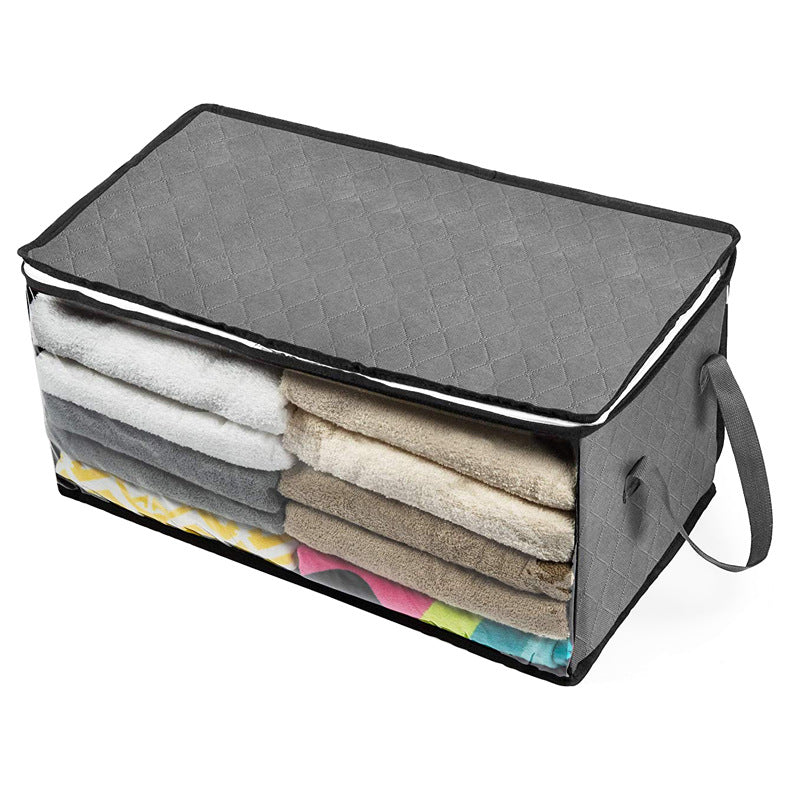 Foldable storage box, dust-proof and moisture-proof