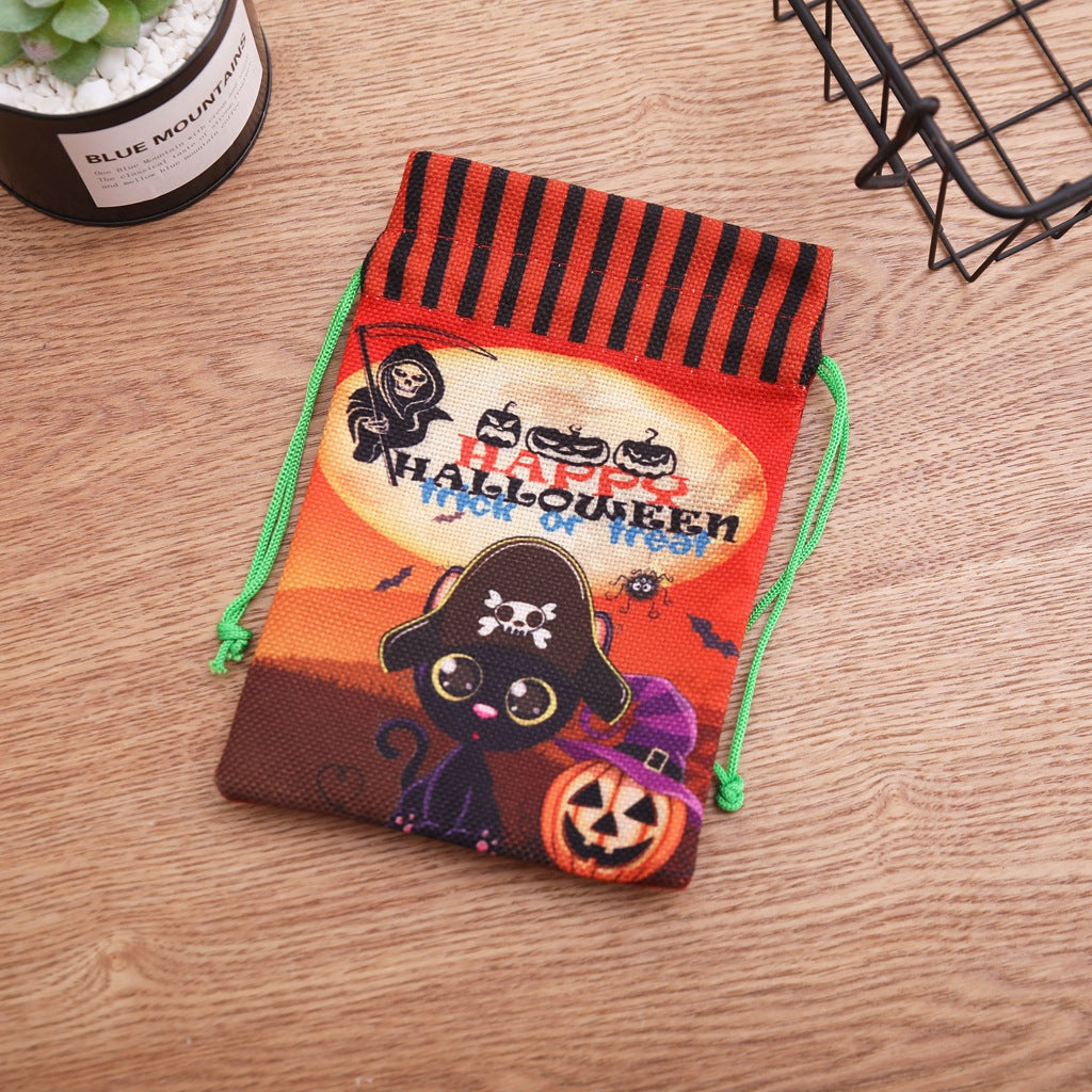 Sac citrouille d'Halloween pour enfants