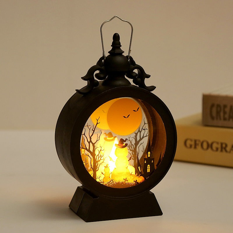 Retro Halloween LED Lantern