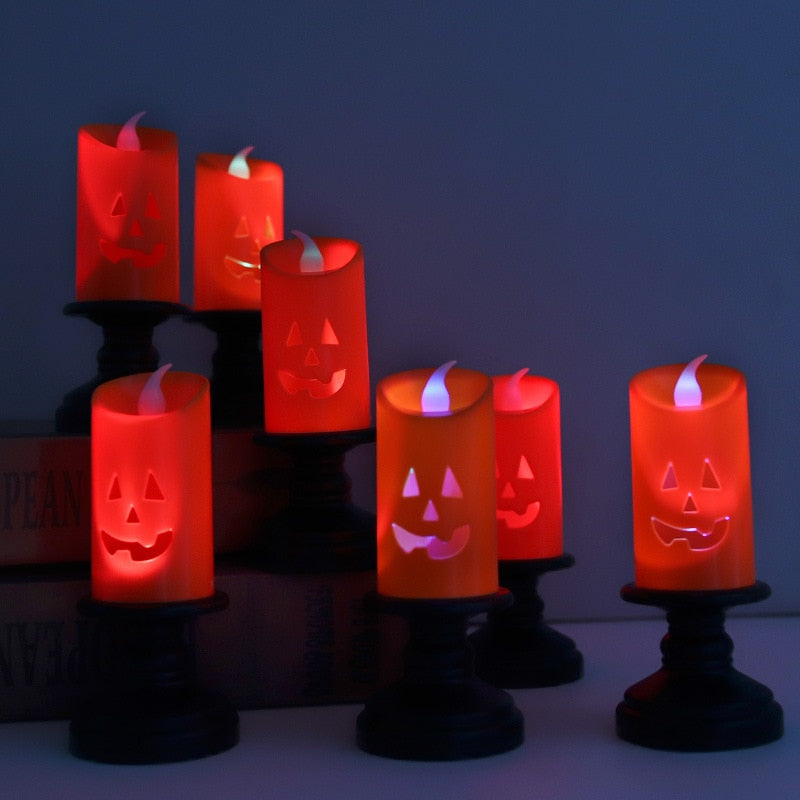 Bougie LED pour Halloween