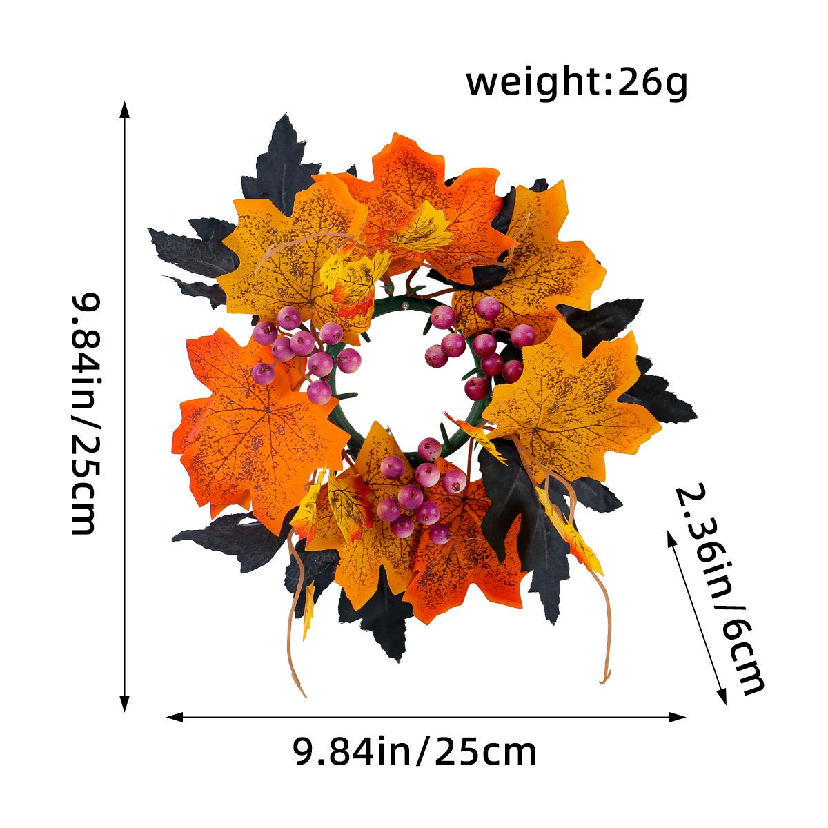 Halloween Decorative Wreath