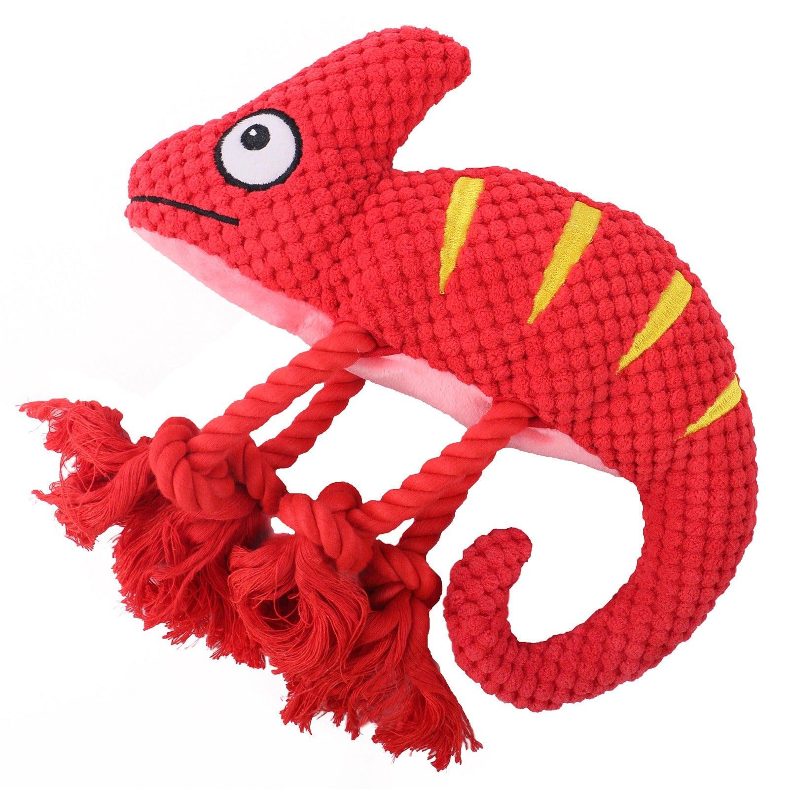 Jouet caméléon interactif en peluche