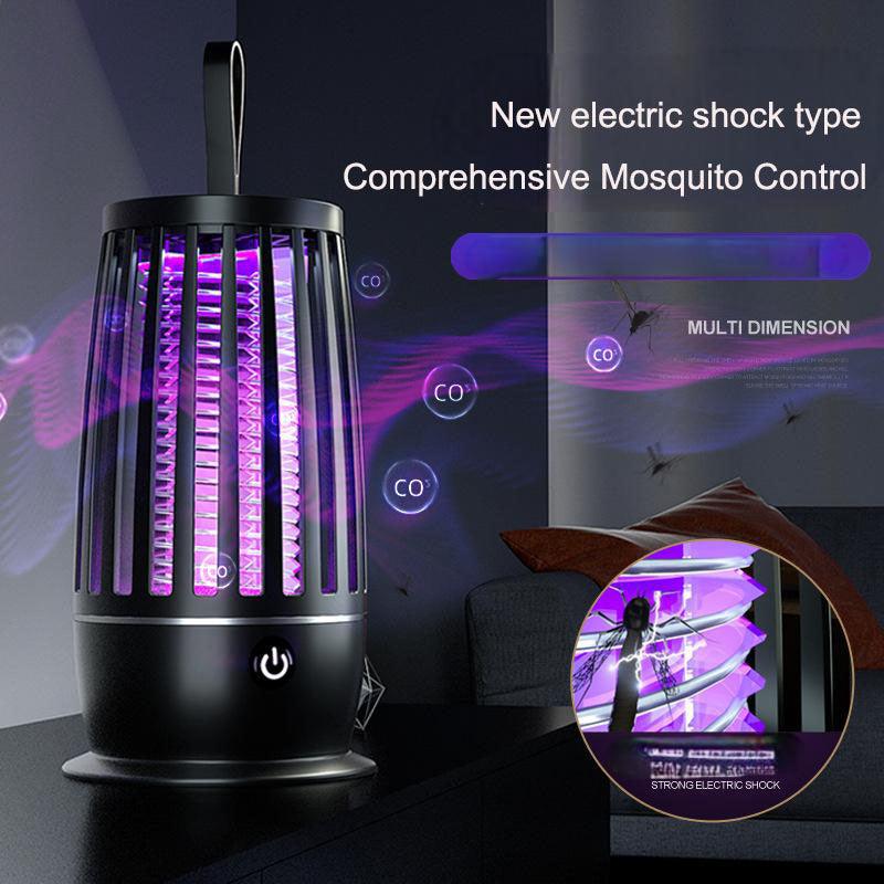 Repelente de mosquitos portátil con luz LED