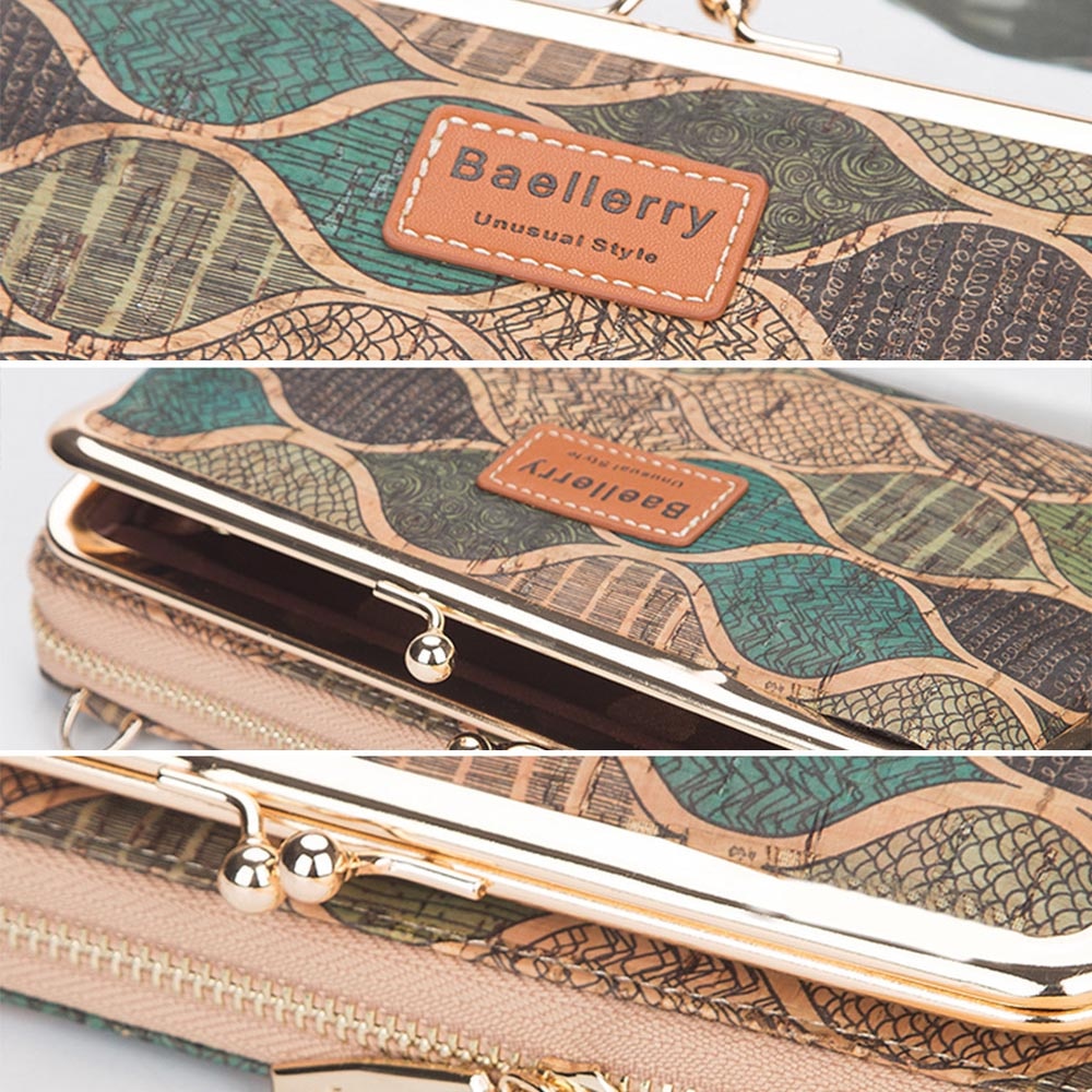 Trendy Women's Wood Wallet