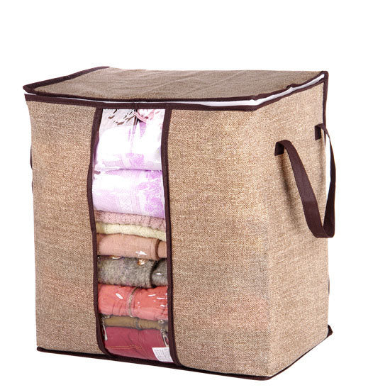 Sac de rangement pour couette non tissé de style coréen – Portable et durable