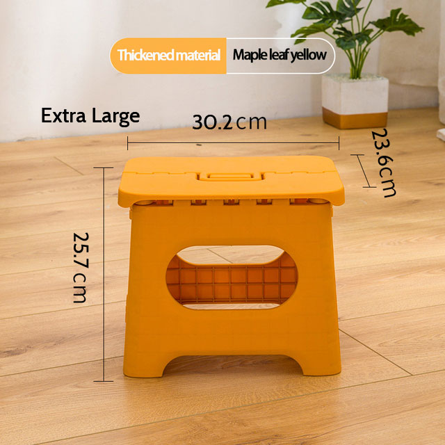 Train Maza Folding Stool: Portable, plastic, for home, subway, outdoor use