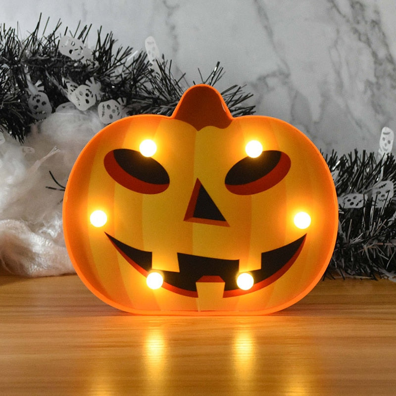 Decoración con lámpara LED para Halloween 