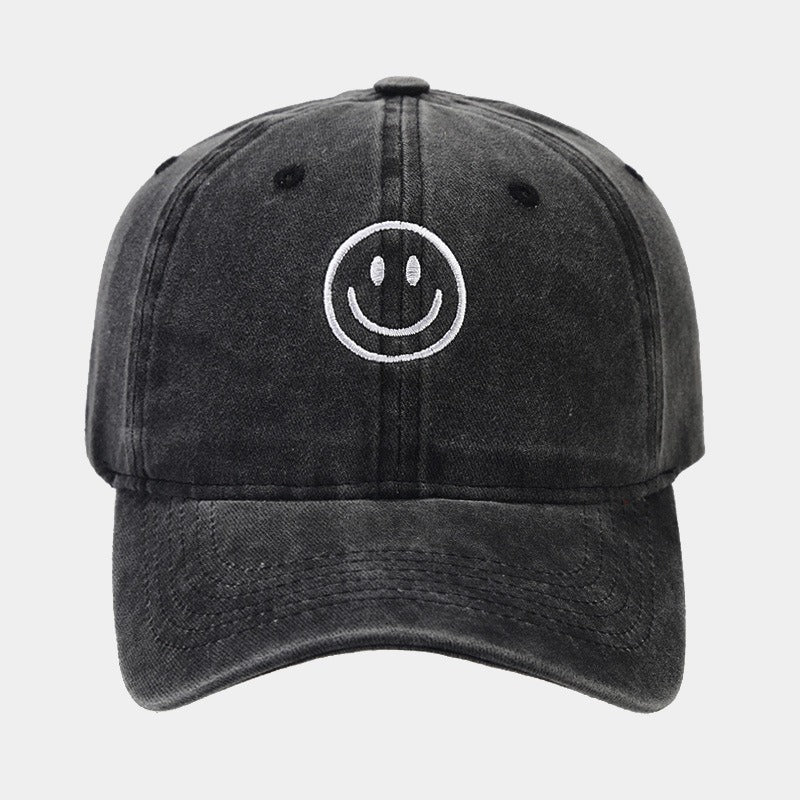 Cute unisex smiley cap