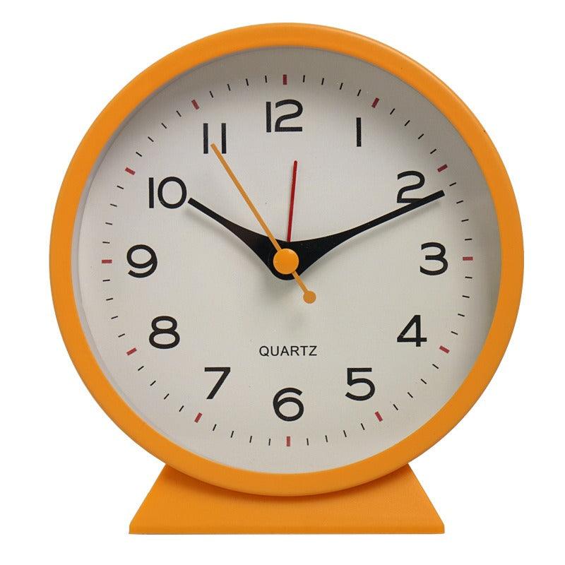 Minimalist metal alarm clock, small