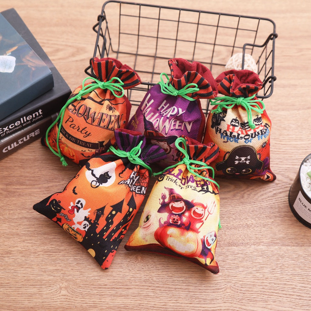 Sac citrouille d'Halloween pour enfants