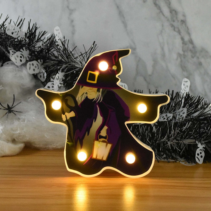 Décoration de lampe LED pour Halloween 