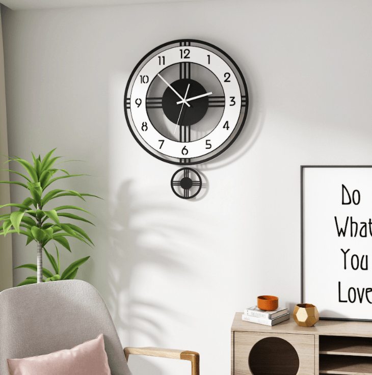 Modern Acrylic Pendulum Clock