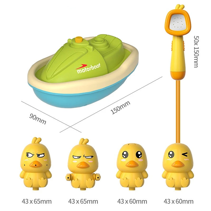 Jouet de bain électrique en forme de canard