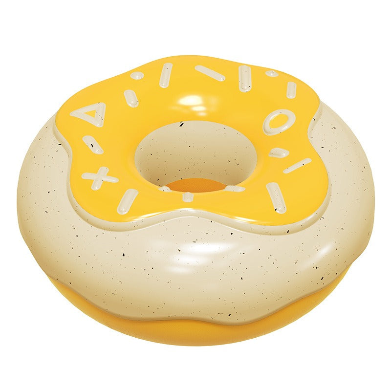 Donut Dog Toy with Teeth Cleaner