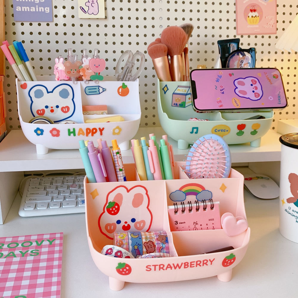 Cute Desk Pen Holder, Cartoon