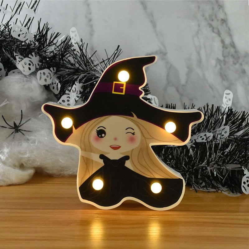 Décoration de lampe LED pour Halloween 