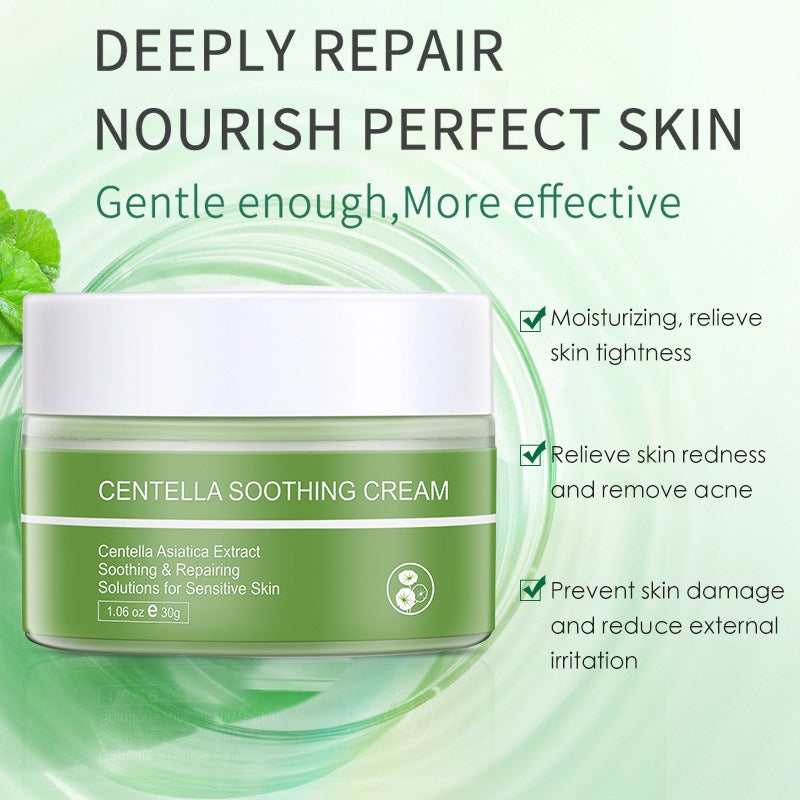 Crème réparatrice pour le visage à la centella