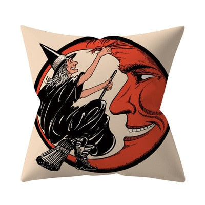 Housse de coussin Halloween 45x45