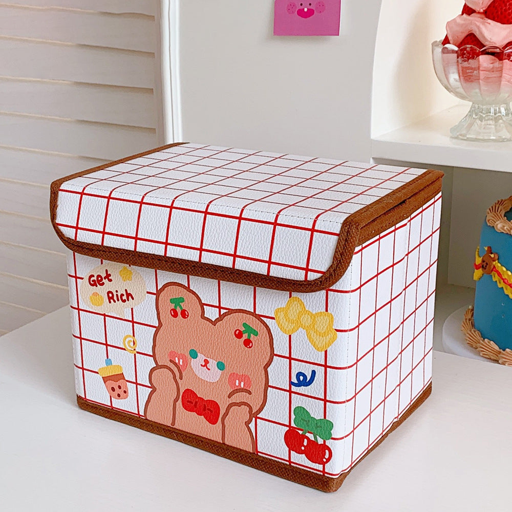 Tea Bear desktop storage box