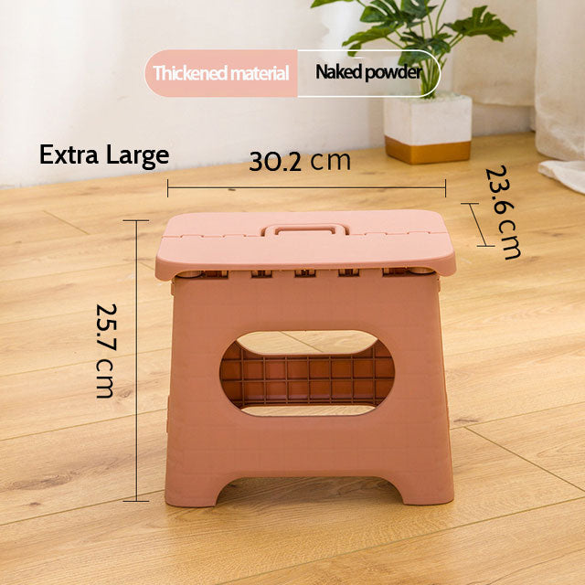 Train Maza Folding Stool: Portable, plastic, for home, subway, outdoor use