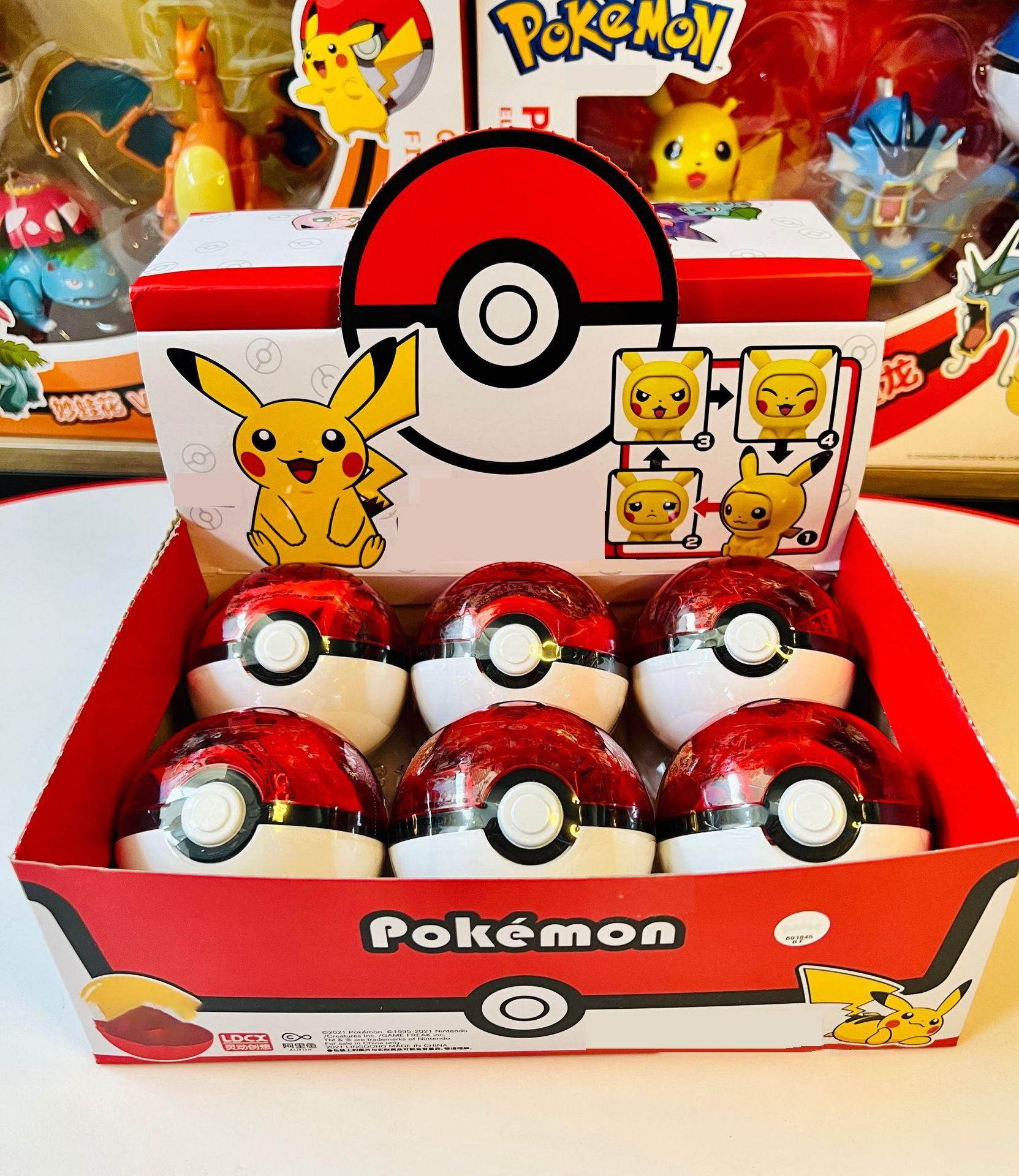 Poupée Pikachu Poké Ball - Surprise