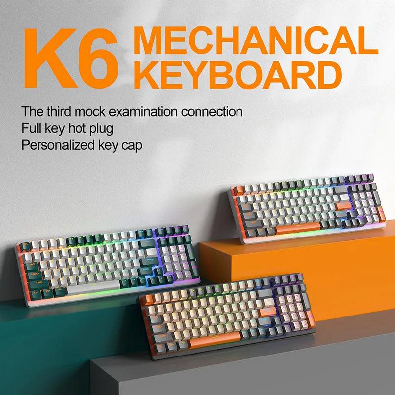 Clavier mécanique sans fil K6