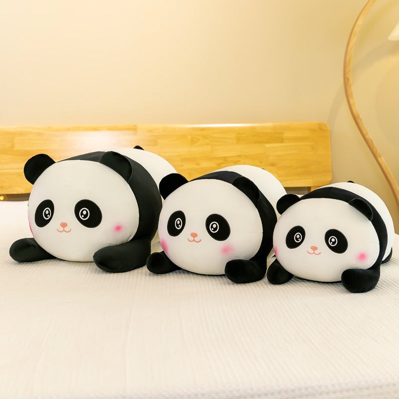 Lindo panda, peluche de zoológico