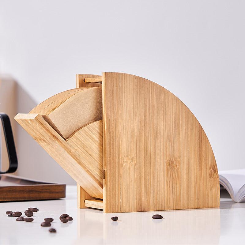 Wood Coffee Filter Holder