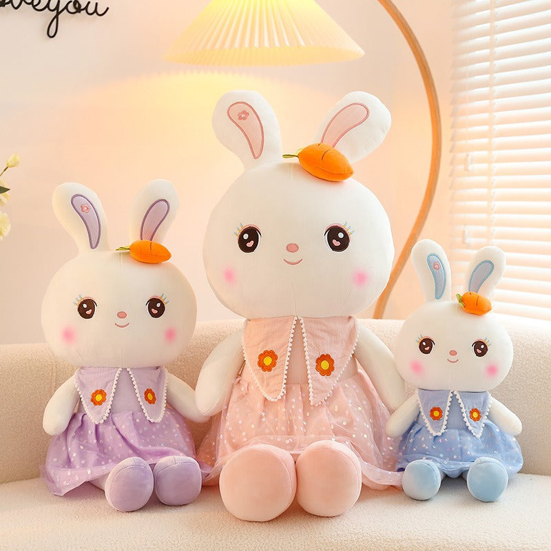 Peluche lapin tout doux et mignon