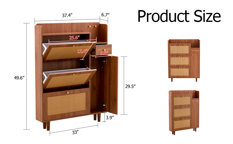 Gabinete de almacenamiento minimalista moderno