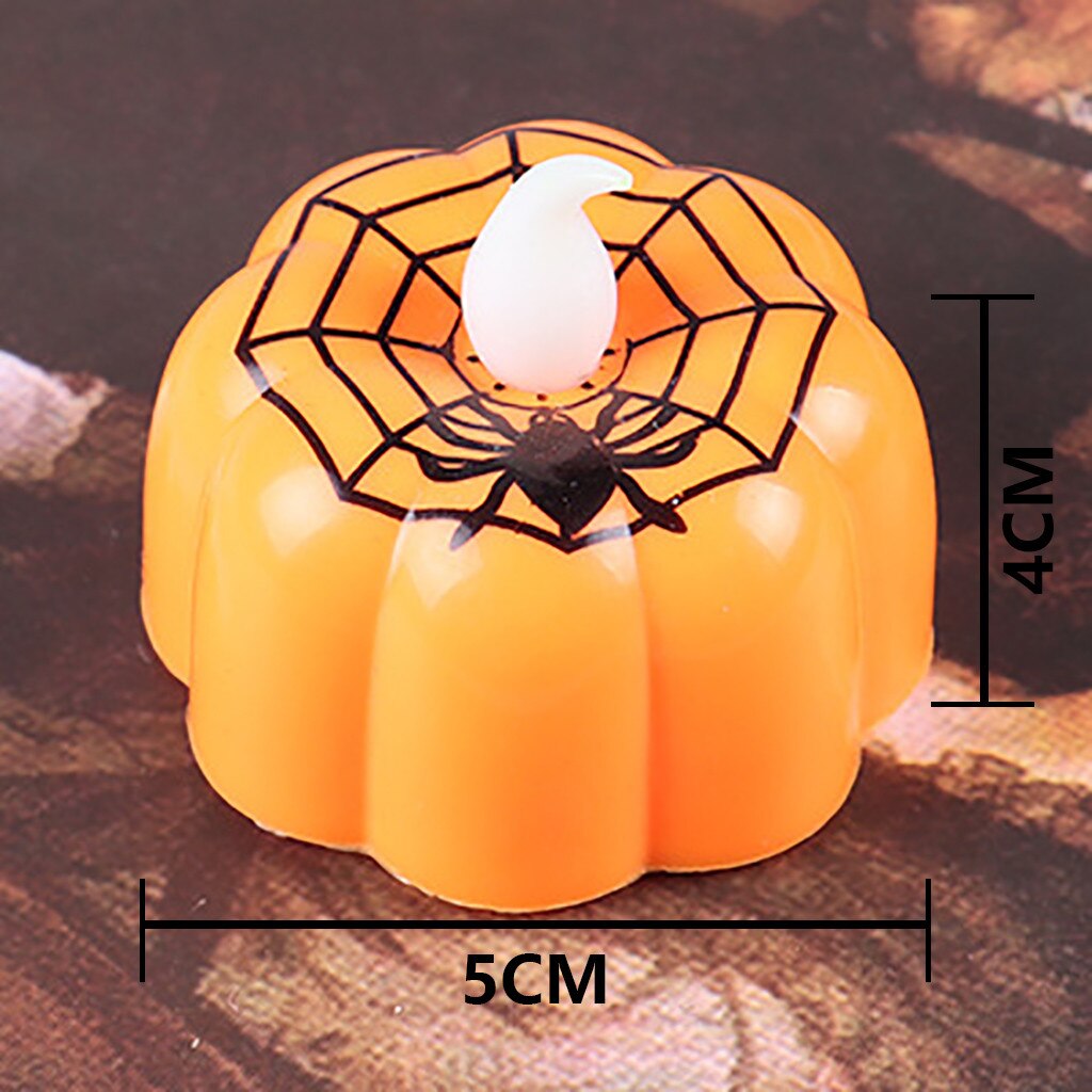 LED Pumpkin Candle Halloween