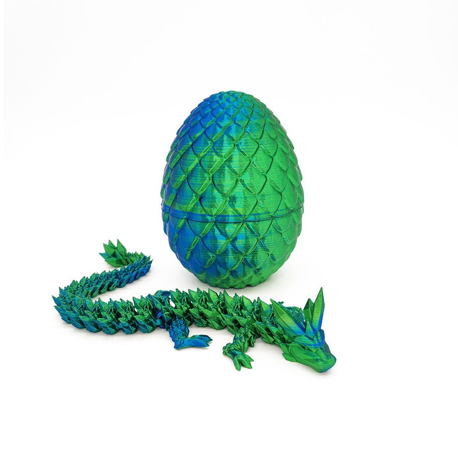 3D Dragon Egg, Crystal, Decor