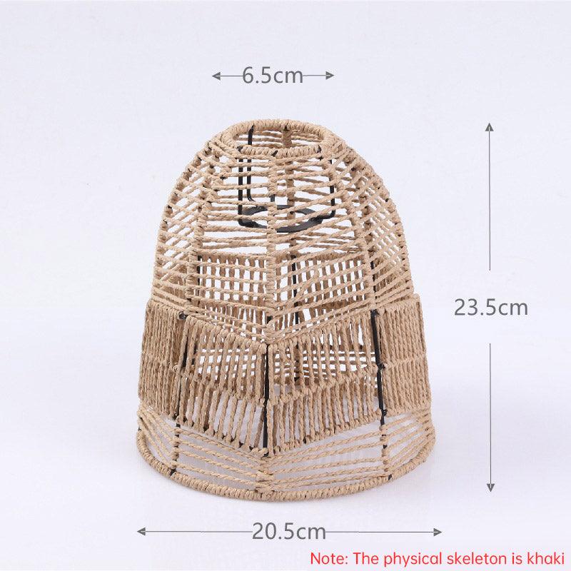 Elegant Chinese rattan lampshade